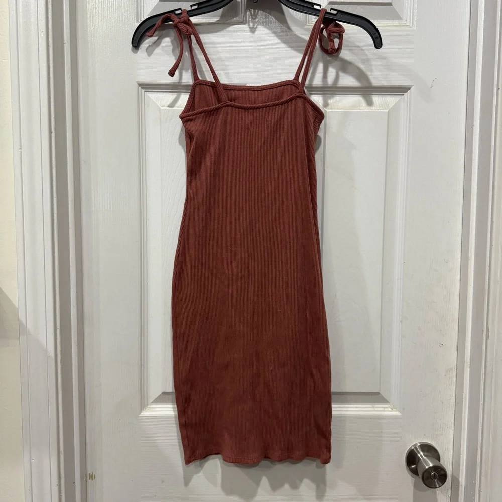 Wild Fable Rust Mini Dress - Picture 3 of 4